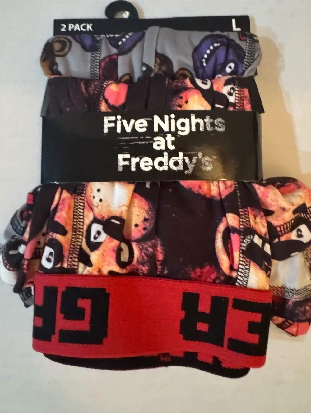 Five Nights at Freddy’s Men's Boxer Briefs, 2-Pack